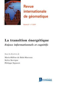 Revue internationale de géomatique Volume 27 N° 1/Janvier-Mars 2017