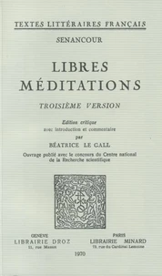 Libres méditations