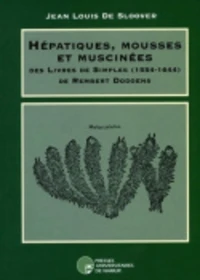 Hépatiques, mousses et muscinées des Livres de Simples de Rembert Dodoens