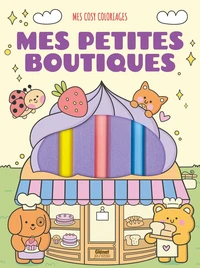 Mes petites boutiques - Mes cosy coloriages