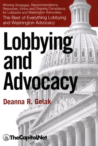 Deanna Gelak - Lobbying and Advocacy.