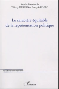 Le caractère équitable de la représentation politique