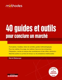 40 guides et outils pour conclure un marché