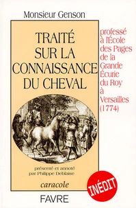 Traité sur la connaissance du cheval
