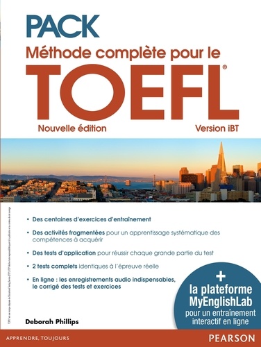 Méthode complète pour le TOEFL + MyEnglishLab 3e édition