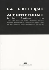 La critique architecturale