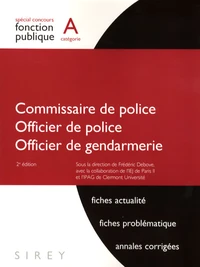Commissaire de police, Officier de police, Officier de gendarmerie