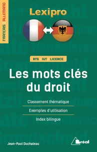 Les mots clés du droit