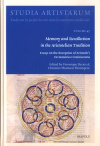 Memory and Recollection in the Aristotelian Tradition
