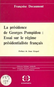 Presidence de georges pompidou (la)