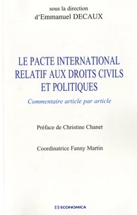 Le Pacte international relatif aux droits civils et politiques