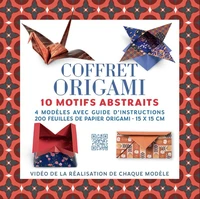 Coffret Origami 10 motifs abstraits