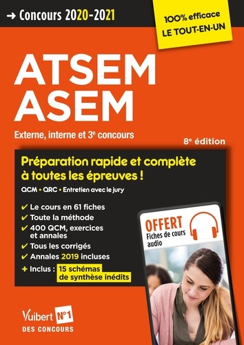 Couverture de ATSEM, ASEM : externe, interne et 3e concours