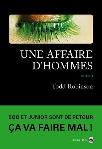 Couverture de Une affaire d'hommes : roman