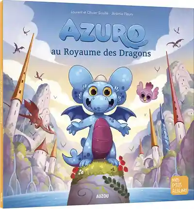 couverture de : Azuro au royaume des dragons