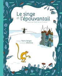 vignette de 'Le Singe et l'épouvantail (Pierre Senges)'