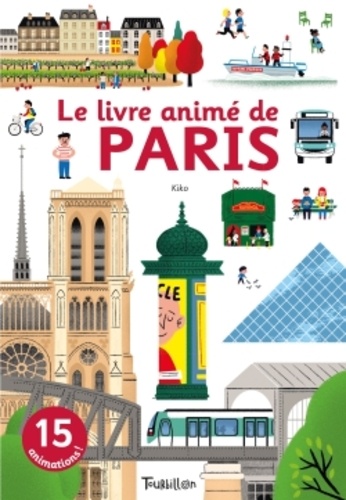 Couverture de Le livre animé de Paris