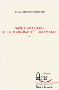 L'aide humanitaire de la communauté européenne