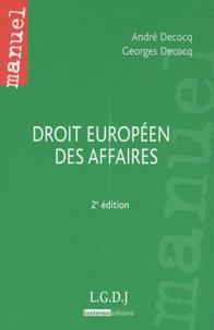 Droit européen des affaires