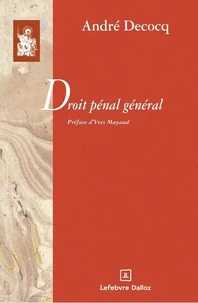 Droit pénal général