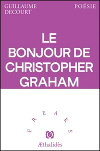 Le bonjour de Christopher Graham
