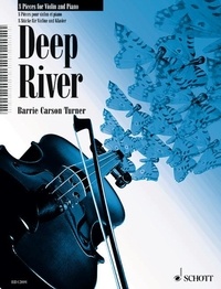 Turner barrie Carson - Deep River - 8 Pièces. violin and piano..