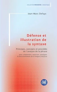 Défense et illustration de la syntaxe