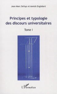 Principes et typologie des discours universitaires