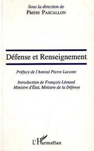 Pierre Pascallon - Défense et renseignement.