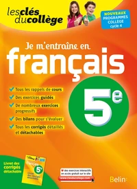 Je m'entraîne en français 5e