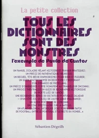 Tous les dictionnaires sont des monstres
