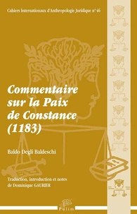 Commentaire sur la Paix de Constance (1183)