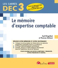 Le mémoire d'expertise comptable DEC 3