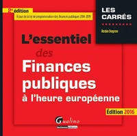 L'essentiel des finances publiques à l'heure européenne