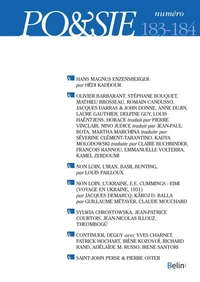 Po&sie n° 183-184 (2023-1/2)