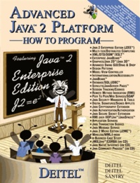  Deitel et  Santry - Advanced Java 2 Platform - How to Program, With 1 CD-ROM.