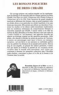 Les Romans Policiers De Driss Chraibi : Representation Du Feminin Et Du Masculin