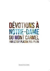 Dévotions à Notre-Dame du Mont Carmel