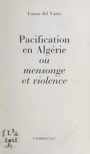 Pacification en Algérie