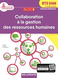  Delagrave - Bloc 3 - Collaboration à la gestion des ressources humaines BTS SAM 1re & 2e  année - Pochette élève.