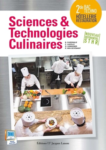  Delagrave - Sciences et technologies culinaires 2de - Livre de l'élève.