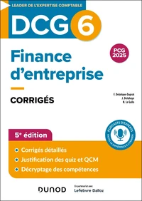 Finance d'entreprise DCG 6