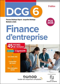Finance d'entreprise DCG 6