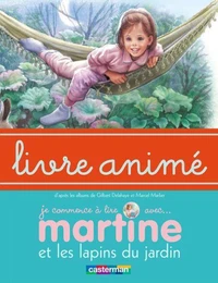 Martine et les lapins du jardin