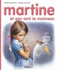 Martine et son ami le moineau...