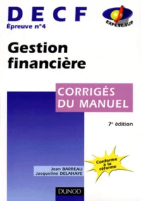 DECF épreuve n° 4 Gestion financière