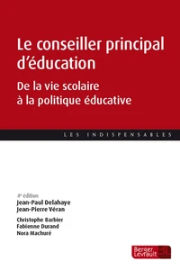 Le conseiller principal d’éducation