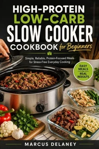 High-Protein Low-Carb Slow Cooker Cookbook for Beginners
