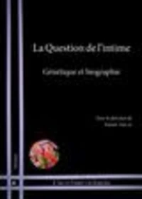 La question de l'intime
