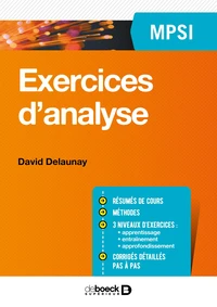 Exercices d'analyse MPSI